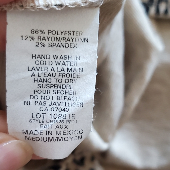 Leopard Print Fit and Flare Size Medium - Picture 6 of 6